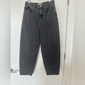 Madewell Barrel Style Jeans, size 25